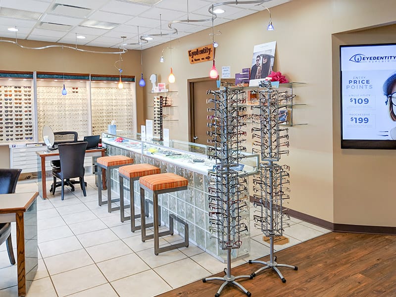 Find your perfect frames at Eyedentity Eyecare.