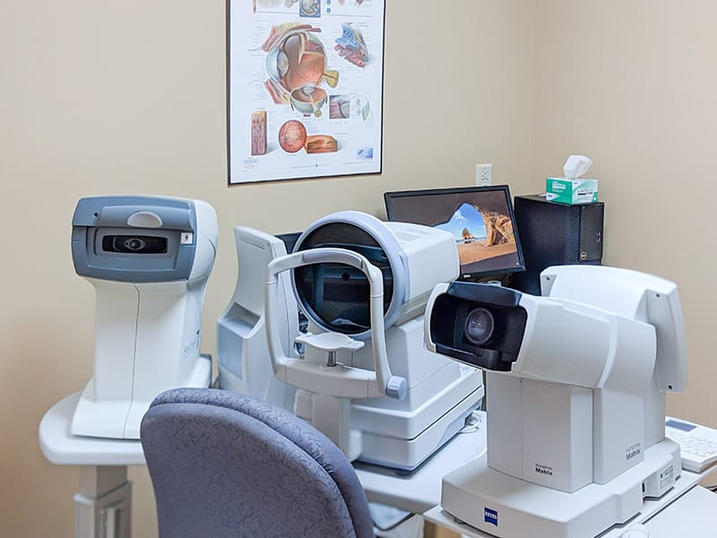 Top of the line opthalmic equipment at Eyedentity Eyecare.